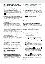 Предварительный просмотр 16 страницы Parkside 366993 2010 Assembly, Operating And Safety Instructions