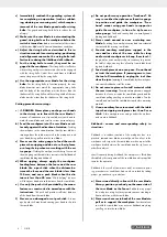 Предварительный просмотр 12 страницы Parkside 367465 2101 Operating And Safety Instructions Manual