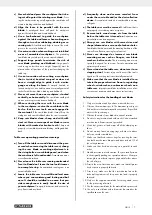 Предварительный просмотр 13 страницы Parkside 367465 2101 Operating And Safety Instructions Manual