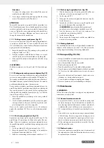 Предварительный просмотр 18 страницы Parkside 367465 2101 Operating And Safety Instructions Manual