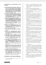 Предварительный просмотр 29 страницы Parkside 367465 2101 Operating And Safety Instructions Manual