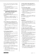 Предварительный просмотр 33 страницы Parkside 367465 2101 Operating And Safety Instructions Manual