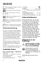 Preview for 6 page of Parkside 367468 2101 Translation Of The Original Instructions