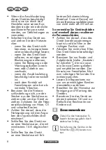 Preview for 8 page of Parkside 367468 2101 Translation Of The Original Instructions