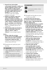 Preview for 79 page of Parkside 373102 2104 Operation And Safety Notes