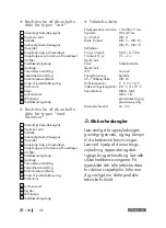 Preview for 138 page of Parkside 373201-2104 Operation And Safety Notes