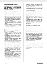 Preview for 76 page of Parkside 373211 2104 Operating And Safety Instructions Manual