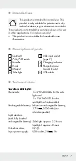 Предварительный просмотр 7 страницы Parkside 373289 2104 Operation And Safety Notes