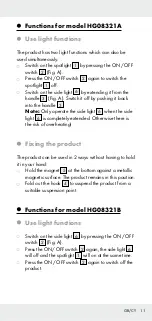 Предварительный просмотр 11 страницы Parkside 373289 2104 Operation And Safety Notes