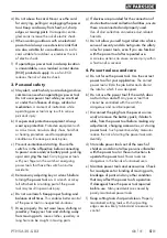 Preview for 10 page of Parkside 373422 2104 Original Instructions Manual