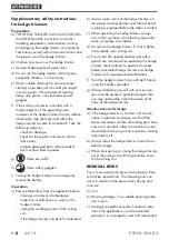 Preview for 13 page of Parkside 373422 2104 Original Instructions Manual