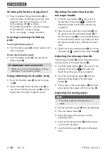 Preview for 15 page of Parkside 373422 2104 Original Instructions Manual