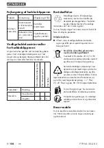 Preview for 159 page of Parkside 373422 2104 Original Instructions Manual