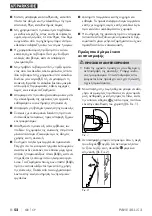 Preview for 57 page of Parkside 373429 2104 Translation Of The Original Instructions