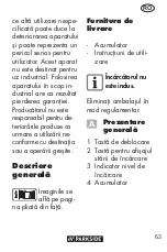 Preview for 63 page of Parkside 373434 2104 Translation Of The Original Instructions