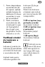 Preview for 71 page of Parkside 373434 2104 Translation Of The Original Instructions