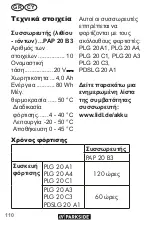 Preview for 110 page of Parkside 373434 2104 Translation Of The Original Instructions