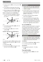 Предварительный просмотр 66 страницы Parkside 373563 2104 Translation Of The Original Instructions