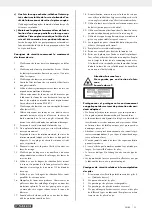 Предварительный просмотр 40 страницы Parkside 373880 2104 Operating And Safety Instructions Manual