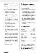 Предварительный просмотр 56 страницы Parkside 373880 2104 Operating And Safety Instructions Manual