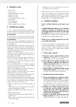 Предварительный просмотр 67 страницы Parkside 373880 2104 Operating And Safety Instructions Manual