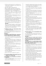 Предварительный просмотр 74 страницы Parkside 373880 2104 Operating And Safety Instructions Manual