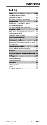 Предварительный просмотр 28 страницы Parkside 373883 2104 Operating Instructions Manual