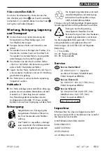 Preview for 15 page of Parkside 374139 2104 Instructions Manual