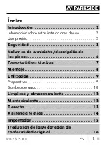 Preview for 4 page of Parkside 379744 2101 Original Instructions Manual