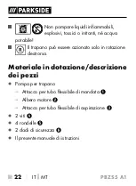 Preview for 25 page of Parkside 379744 2101 Original Instructions Manual