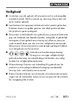 Preview for 29 page of Parkside 380558 2110 Operating Instructions Manual