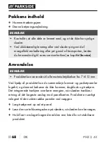 Preview for 70 page of Parkside 380558 2110 Operating Instructions Manual