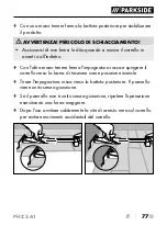 Preview for 79 page of Parkside 380558 2110 Operating Instructions Manual