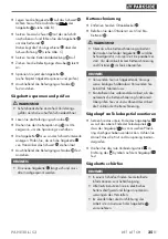 Preview for 40 page of Parkside 380747 2110 Translation Of The Original Instructions