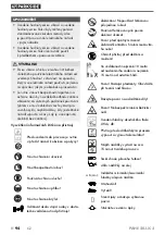 Preview for 99 page of Parkside 380747 2110 Translation Of The Original Instructions