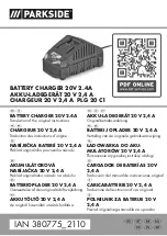 Parkside 380775-2110 Instructions Manual preview