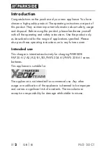 Preview for 8 page of Parkside 380775 2110 Instructions Manual