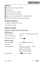 Предварительный просмотр 171 страницы Parkside 380775 2110 Instructions Manual