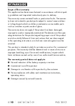 Preview for 16 page of Parkside 380775-2110 Translation Of The Original Instructions