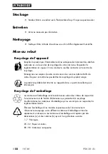 Preview for 25 page of Parkside 380865 2110 Operating Instructions Manual