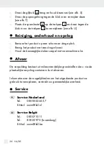 Preview for 27 page of Parkside 383216 2110 Operation And Safety Notes