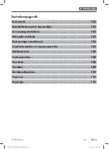 Preview for 104 page of Parkside 383526 2107 Operating Instructions Manual