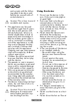 Preview for 6 page of Parkside 385161 2107 Original Instructions Manual