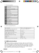 Предварительный просмотр 7 страницы Parkside 385180 2107 Operation And Safety Notes Translation Of The Original Instructions