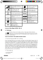 Предварительный просмотр 41 страницы Parkside 385180 2107 Operation And Safety Notes Translation Of The Original Instructions