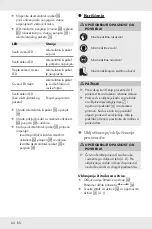 Предварительный просмотр 62 страницы Parkside 385568 2107 Operation And Safety Notes Translation Of The Original Instructions