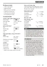 Preview for 8 page of Parkside 385580 2107 Translation Of The Original Instructions