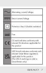 Preview for 8 page of Parkside 385584 2107 Operation And Safety Notes