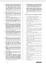 Предварительный просмотр 11 страницы Parkside 3901227974 Operating And Safety Instructions Manual