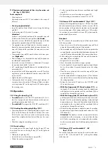 Предварительный просмотр 14 страницы Parkside 3901227974 Operating And Safety Instructions Manual